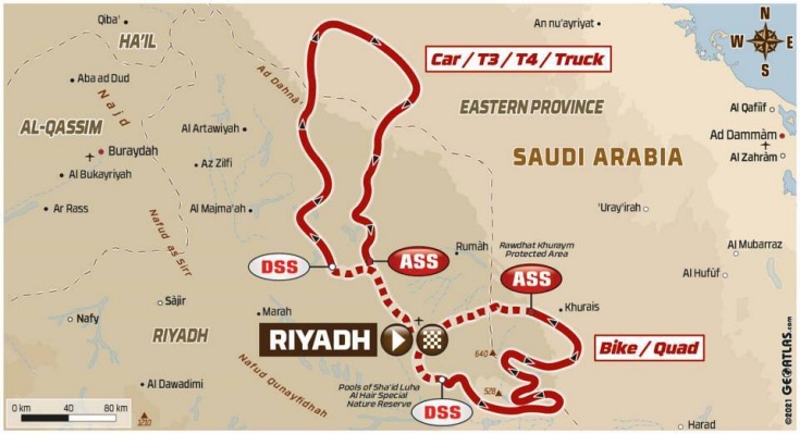 dakar2022 traseu ziua5