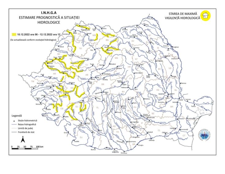 atentionare hidrologica somes tur crasna 1