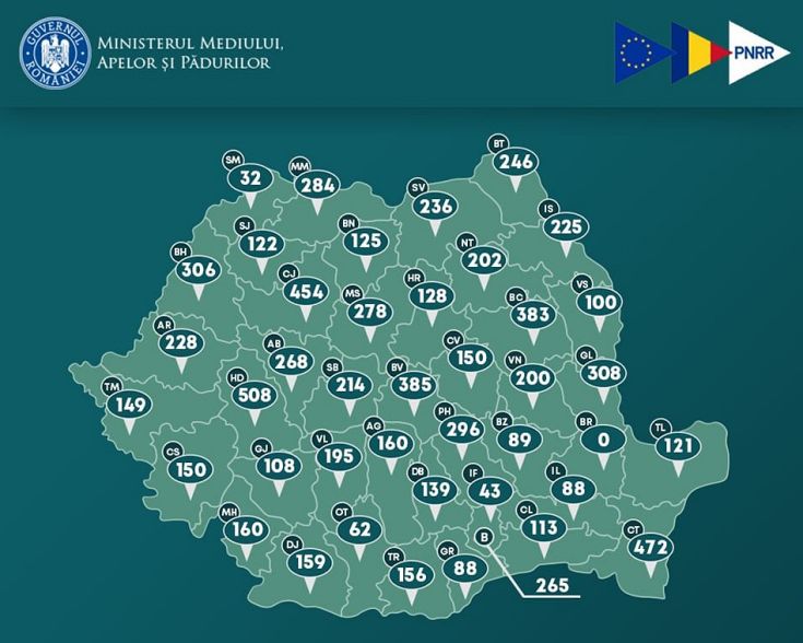 harta insule ecologice