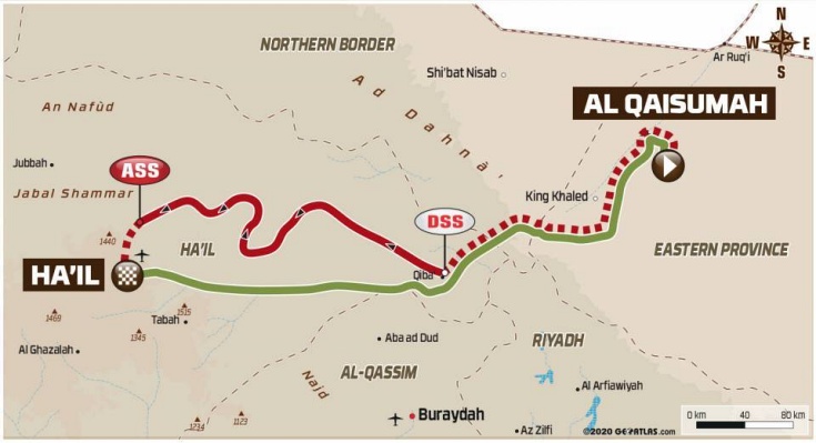 dakar 2021 traseu ziua6