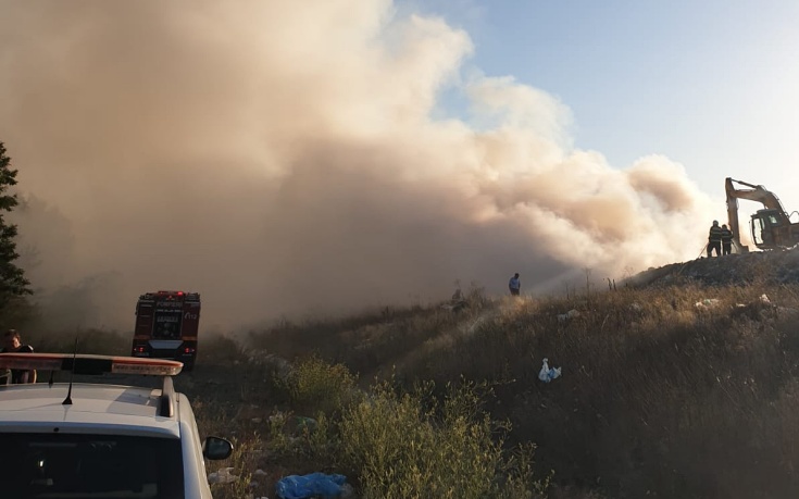 incendiu groapa gunoi doba 1