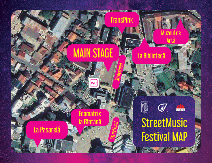 street music festival satu mare harta