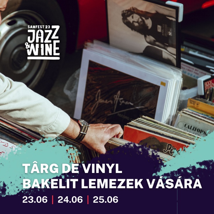 Samfest JazzWine targ vinyl