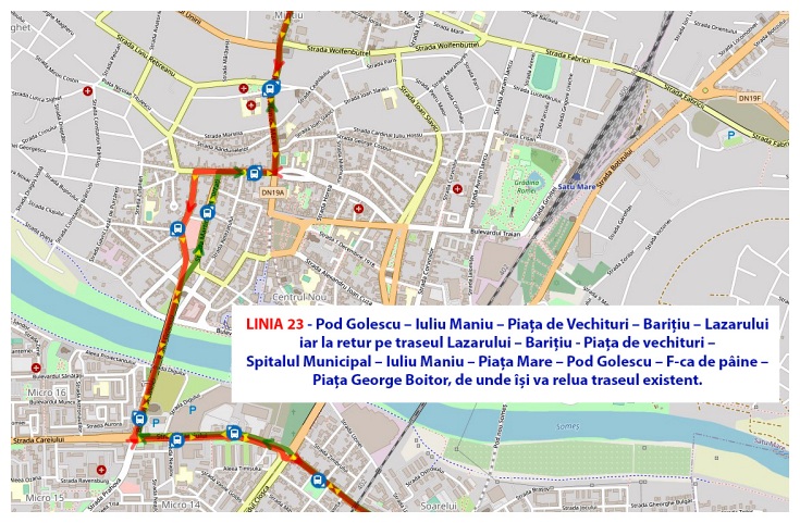 transurban trasee modificate linia 23