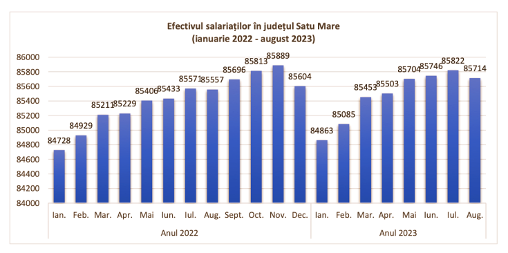 salariati satu mare august 2023